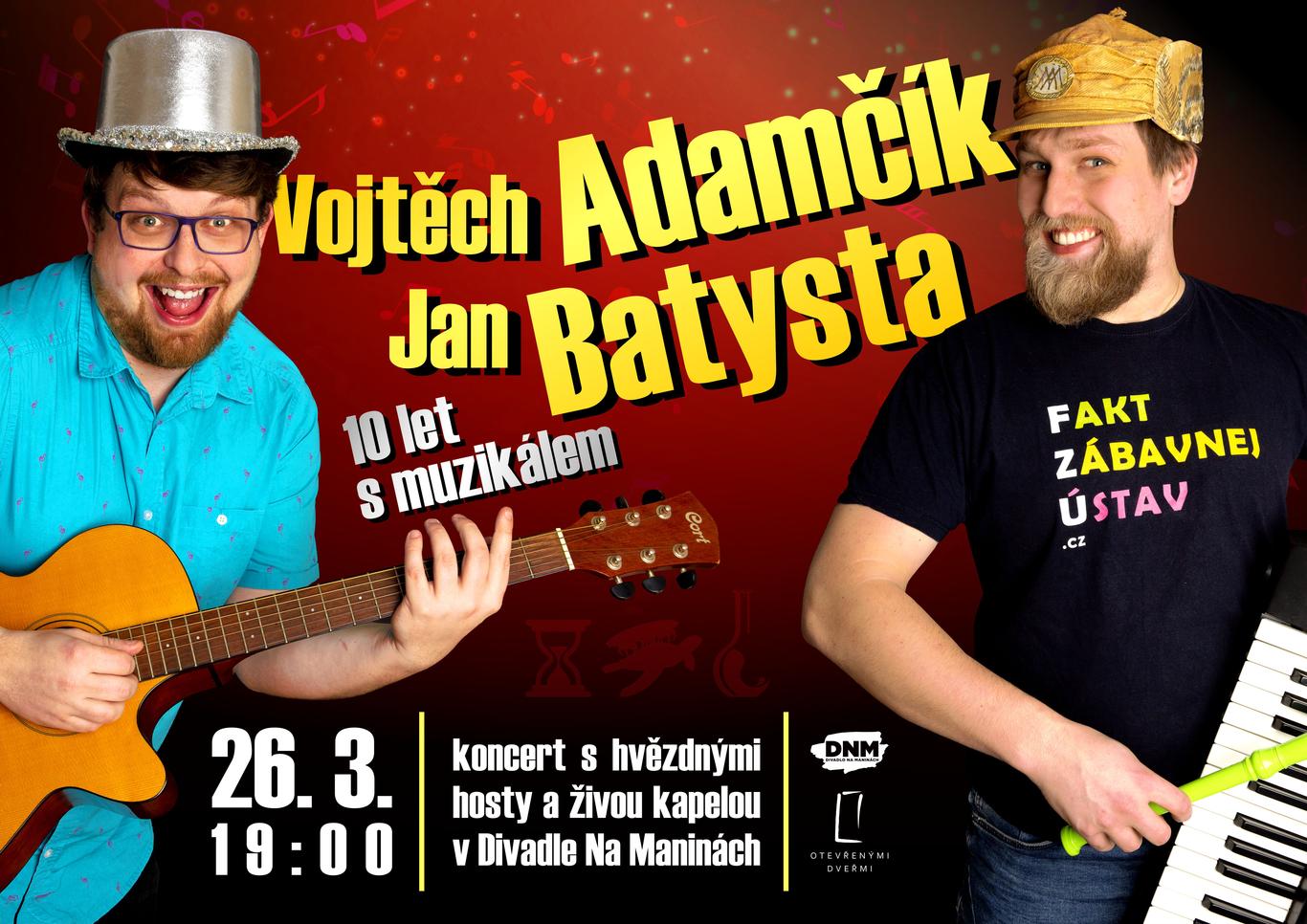 10 let s muzikálem - Vojtěch Adamčík & Jan Batysta